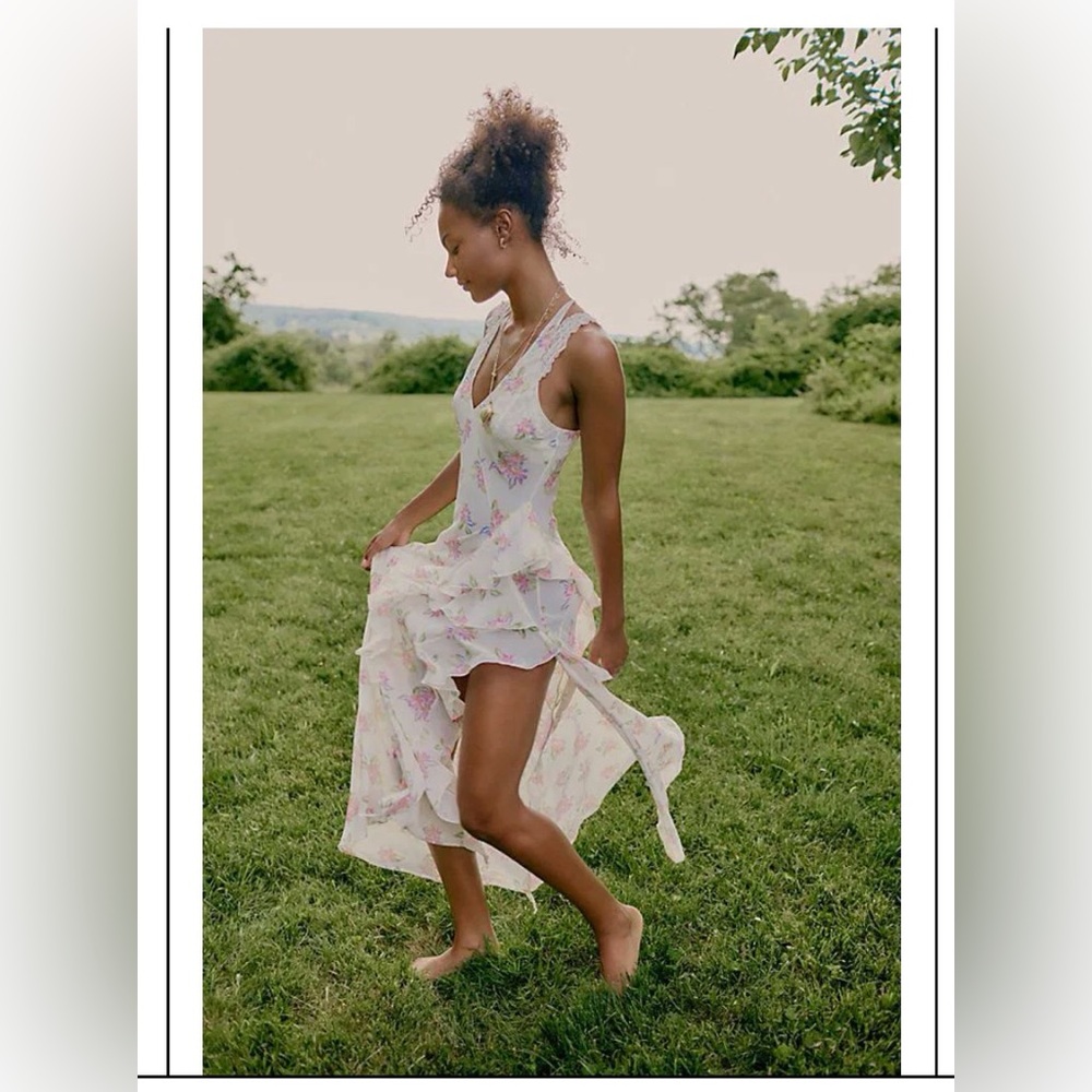 Free people intimately stop and stare maxi slip